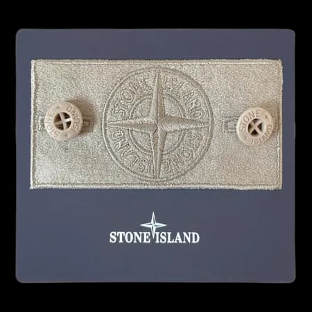 Subtle beige compass design for light garments