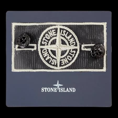 Front view of silver mesh design