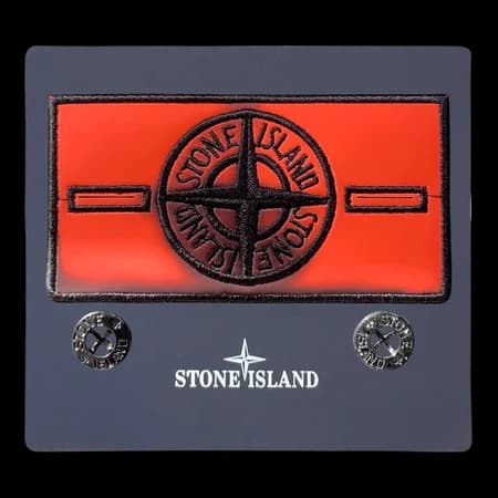 Close-up of orange thermal pattern